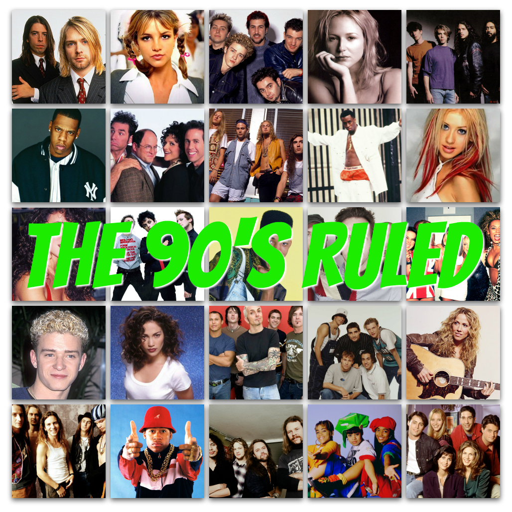 90s Music Ruled Featuring The Best 90s Music Videos