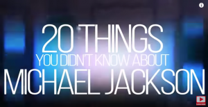 20 Things You Didn't Know About Michael Jackson