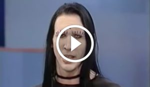 Marilyn Manson on The Phil Donahue Show in 1995