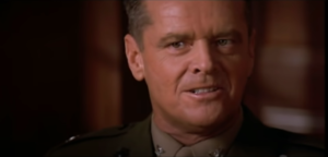 A Few Good Men from 1992 - "You Can't Handle the Truth" Courtroom Scene