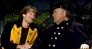 Robin Williams and Jonathan Winters on The Tonight Show Starring Johnny Carson in 1991