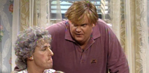 Bobby Watches Grandma on Saturday Night Live Featuring Chris Farley, Adam Sandler, and Michael Keaton from 1992