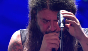 Dave Grohl's Emotional Performance of 'Times Like These' During Taylor Hawkins Tribute Concert at Wembley Stadium on September 3, 2022